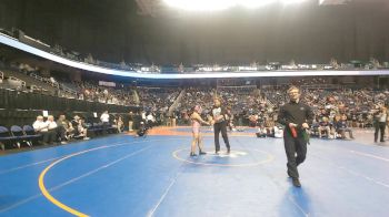 6A - 152 lbs Semifinal - Brianna Hernandez, Olympic High School vs Taylor Williams, Robert B. Glenn High School