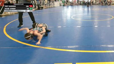 48 lbs Round 5 - 4:00pm Saturday - Jacob Street, PA Gold vs Trey Sanders, CTWHALE