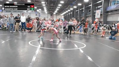 60 lbs Round 1 (9am Friday) - Samantha Ham, Minnesota Funky Singlets vs Myra Shannon, Florida Elite