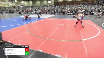 98 lbs Round Of 16 - Zane Coefield, Imys vs Gage Bullard, Yuba Sutter Combat