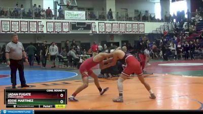 132 lbs Cons. Round 4 - Jadan Fugate, Steele Canyon vs Eddie Martinez, Imperial