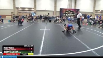 80 lbs Quarterfinal - Barrett Casteel, Higher Calling Wrestling Club vs Ricky Rizzo, Miami Wrestling Club