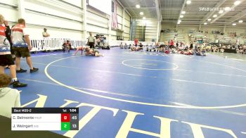 220 lbs Rr Rnd 2 - Christopher Belmonte, Proper-ly Trained vs Jackson Weingart, Indiana Outlaws Yellow