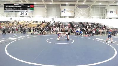 113 lbs Cons. Round 4 - Matthew Bernard, Shenendehowa Wrestling Club vs Gabriel Hitchcock, Gouverneur Wrestling Club