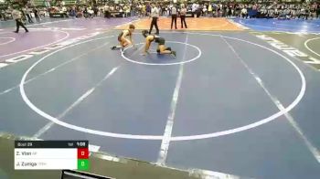 125 lbs Round Of 128 - Zack Vian, New Plymouth vs Justyce Zuniga, Toppenish