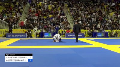 JESSICA CAROLINE COELHO DANTAS vs AMANDA MONTEIRO CANUTO 2024 World Jiu-Jitsu IBJJF Championship