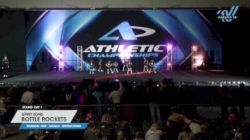 Spirit Zone - Bottle Rockets [2025 L1 Tiny - Novice - Restrictions Day 1] 2025 Athletic Championships Kansas City Nationals