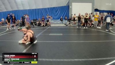 132 lbs Round 2 (8 Team) - Eddie Skiba, Jackson HS vs Brent Friscone, Rogue WC