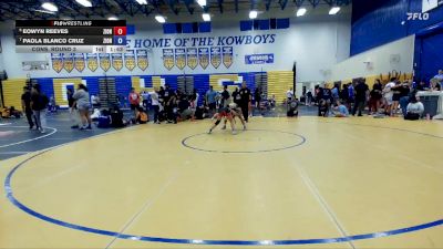 118 lbs Cons. Round 3 - Paola Blanco Cruz, Cowboy Wrestling Club vs Eowyn Reeves, Gladiator WC