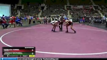 126 lbs Quarterfinal - Jeremiah Southwell, W. S. Neal vs Gianluca Torres, Weaver