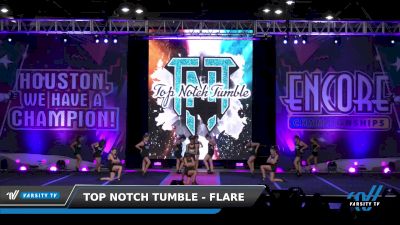 Top Notch Tumble - Flare [2021 L1 Junior - D2 Day 2] 2021 Encore Houston Grand Nationals DI/DII