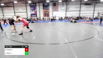 170 lbs Round Of 64 - Oliver Parker, RI vs Jack Grell, MN