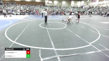 109 lbs Round Of 16 - Jaxson VerHalen, MatTime vs Sebastian Drake, Elks Wrestling Club