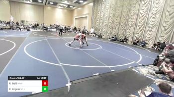 144 lbs Consi Of 64 #2 - Reinhard Bold, Havre WC vs Xavier Iniguez, KC Elite