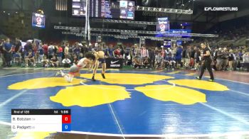 113 lbs Rnd Of 128 - Brock Bobzien, California vs Camden Padgett, Kansas