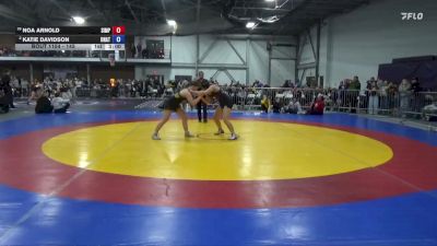 145 lbs Cons. Round 3 - Katie Davidson, Unattached vs Noa Arnold, Simpson