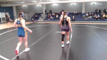 140 lbs Finals (2 Team) - Marlie Petersen, Minden vs Halle Pfannenstiel, Norton Community HS