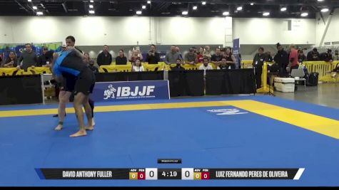 Luiz Fernando Peres De Oliveira vs David Anthony Fuller 2025 World IBJJF Jiu-Jitsu No-Gi Championship