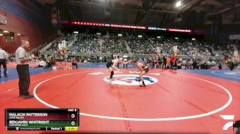 4A-126 lbs Quarterfinal - Benjamin Whitright, Cheyenne East vs Malachi Patterson, Star Valley