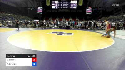 144 lbs Cons 32 #2 - Kaden Inman, IL vs Matthew Dimen, RI