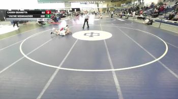 157 lbs Cons. Round 4 - Caden Geanetta, Norwich vs Payne Weinhauser, Oswego State