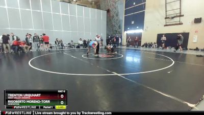 132 lbs Cons. Round 2 - Rigoberto Moreno-Torres, Hermiston vs Trenton Urquhart, West Valley (Yakima)