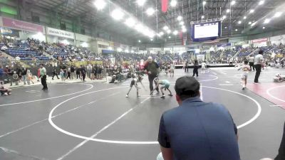 50 lbs Consi Of 8 #2 - Jett Larsen, Team Grand Valley Elite vs Noah Rodriguez, Ridge WC