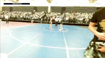 130 lbs Consi Of 4 - Aubrey Familia, Cordoba Trained vs Molly Brangan, Misfits Girls Wrestling