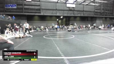 105 lbs Quarterfinal - Dalton VanEaton, Renegades vs Axel Lorg, Shelton Wrestling Academy