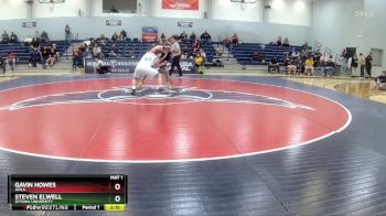 285 lbs 1st Place Match - Gavin Howes, Avila vs Steven Elwell, Ottawa University