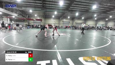 125 lbs Consi Of 32 #2 - Takoda Fetty, Cardinal Wrestling Club vs Bruce Pena, Cougar Wrestling Club