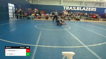 138 lbs Round 2 - Evan Taylor, St James Academy vs Charlie Slothower, Salina Central