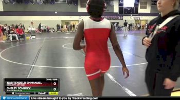 115 lbs Cons. Semi - Nabitendelo Emmanuel, Iowa City, City High vs Shelby Schrock, Southeast Polk