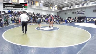 235 lbs Champ. Round 1 - Ashley Wafer, Lakewood vs Betzy Ortiz, Buena Park