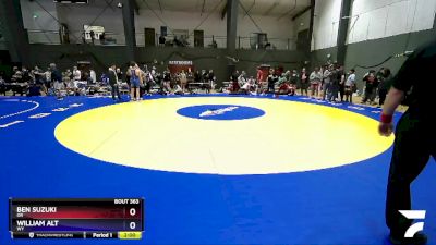 150 lbs Cons. Round 2 - Ben Suzuki, OR vs William Alt, WY