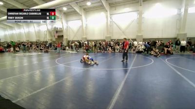 51 lbs Cons. Semi - Christian DeCarlo Cabanillas, Northside Wrestling Club vs Trey Dixon, Preston Warriors