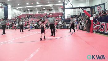 45 lbs Consi Of 8 #1 - Kash Jones, Columbus Wrestling Club vs Dallas Cabe, Grover Rains Wrestling Club