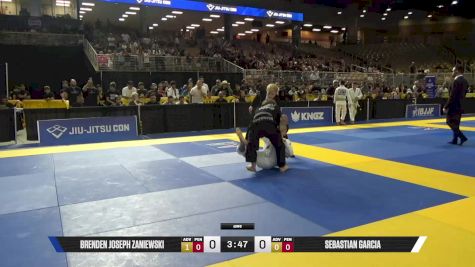 Sebastian Garcia vs Brenden Joseph Zaniewski 2025 Pan Kids Jiu-Jitsu IBJJF Championship