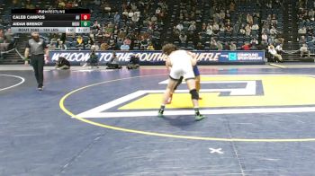 184 lbs Semifinal - Caleb Campos, American vs Aidan Brenot, North Dakota State