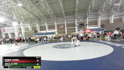 113 V Cons. Round 2 - Kruz Allred, Ridgeline V vs Durke Larsen, Manti V