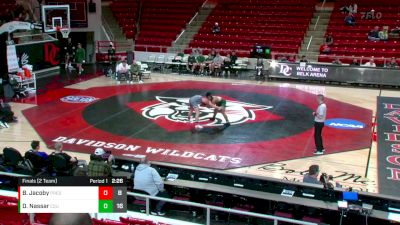 174 lbs Finals (2 Team) - Brandon Jacoby, Presbyterian College vs DeAndre Nassar, Cleveland State