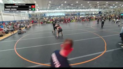 165 lbs Champ. Round 1 - Daniel Skura, Unattached vs Nadav Nafshi, Unattached