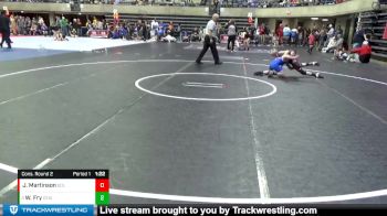 90 lbs Cons. Round 2 - Waylon Fry, Chippewa Elite Wrestling vs Jakob Martinson, BOLD