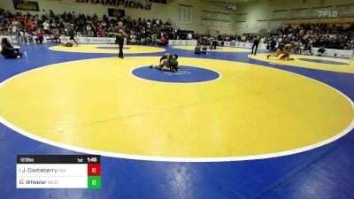 123 lbs Round Of 32 - Jamiel Castleberry, Oak Park River Forest (IL) vs David Wheeler, West Linn (OR)