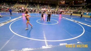 75 lbs Consi Of 8 #2 - Brooklyn Rauen, Force Elite vs Piper Weaver, BullTrained