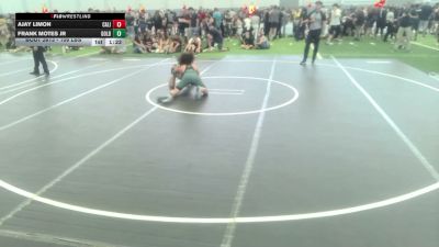 109 lbs Quarterfinal - Ajay Limon, California Grapplers vs Frank Motes Jr, Gold Rush Wrestling