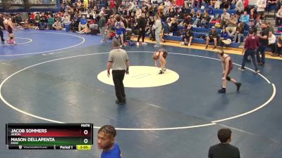 101 lbs Champ. Round 2 - Mason DellaPenta, Eden vs Jacob Sommers, Akron