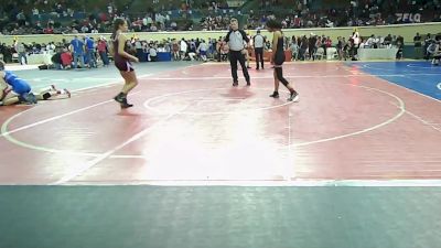 101 lbs Round Of 16 - Dakota Harris, Union Girls JH vs Riley Vietzke, Ada