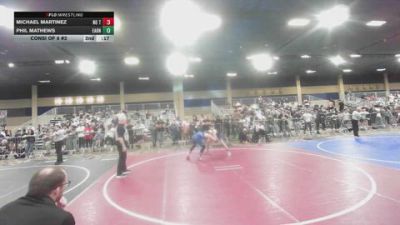 157 lbs Quarterfinal - Jack Burdick, Champions WC vs Gabriel Estrada, Elite Force WC