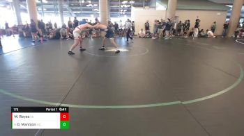 175 lbs Cons. Round 6 - Damian Mannion, Wolf Den vs Matthew Reyes, SSF Gators